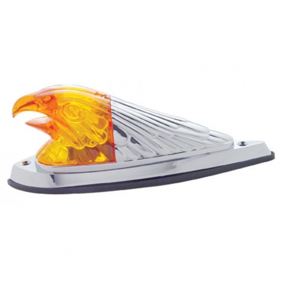 Illuminated Eagle's Head Cab Light - Amber Illuminated Eagle's Head Cab Light - Amber