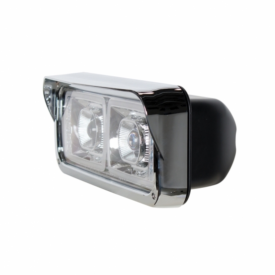 Plastic Fender Liner For Rectangular LED Projection Headlight