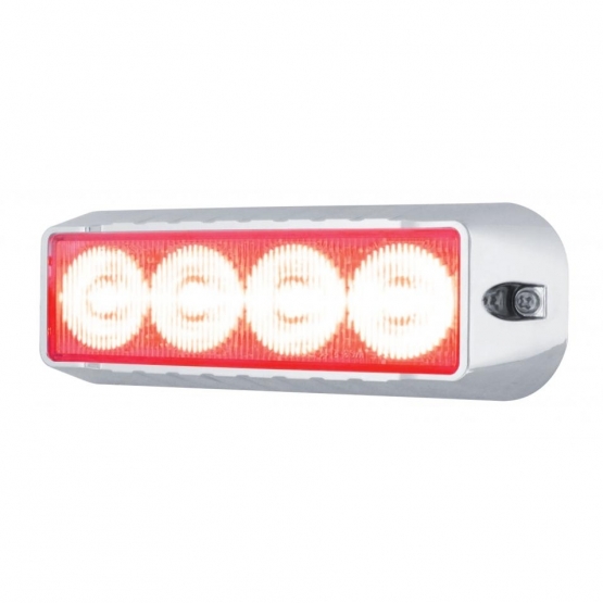4 LED Warning Light - Red LED