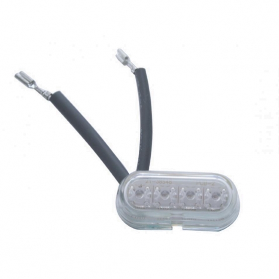 4 LED Peterbilt Low Profile Turn Signal Top/Bottom Module Only