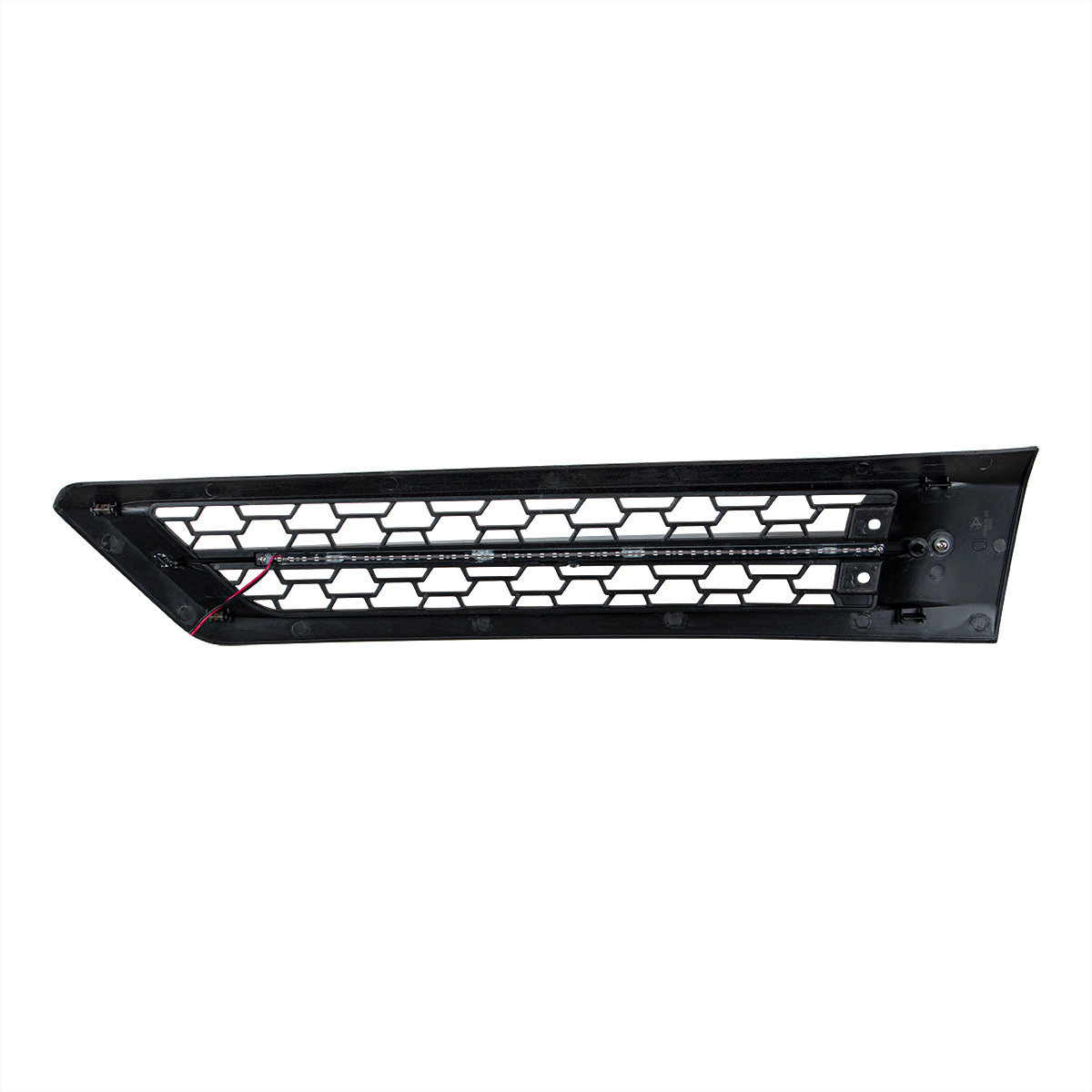 Hood Air Intake Grille With White LED For 2018-2022 Freightliner Cascadia 126 - Passenger