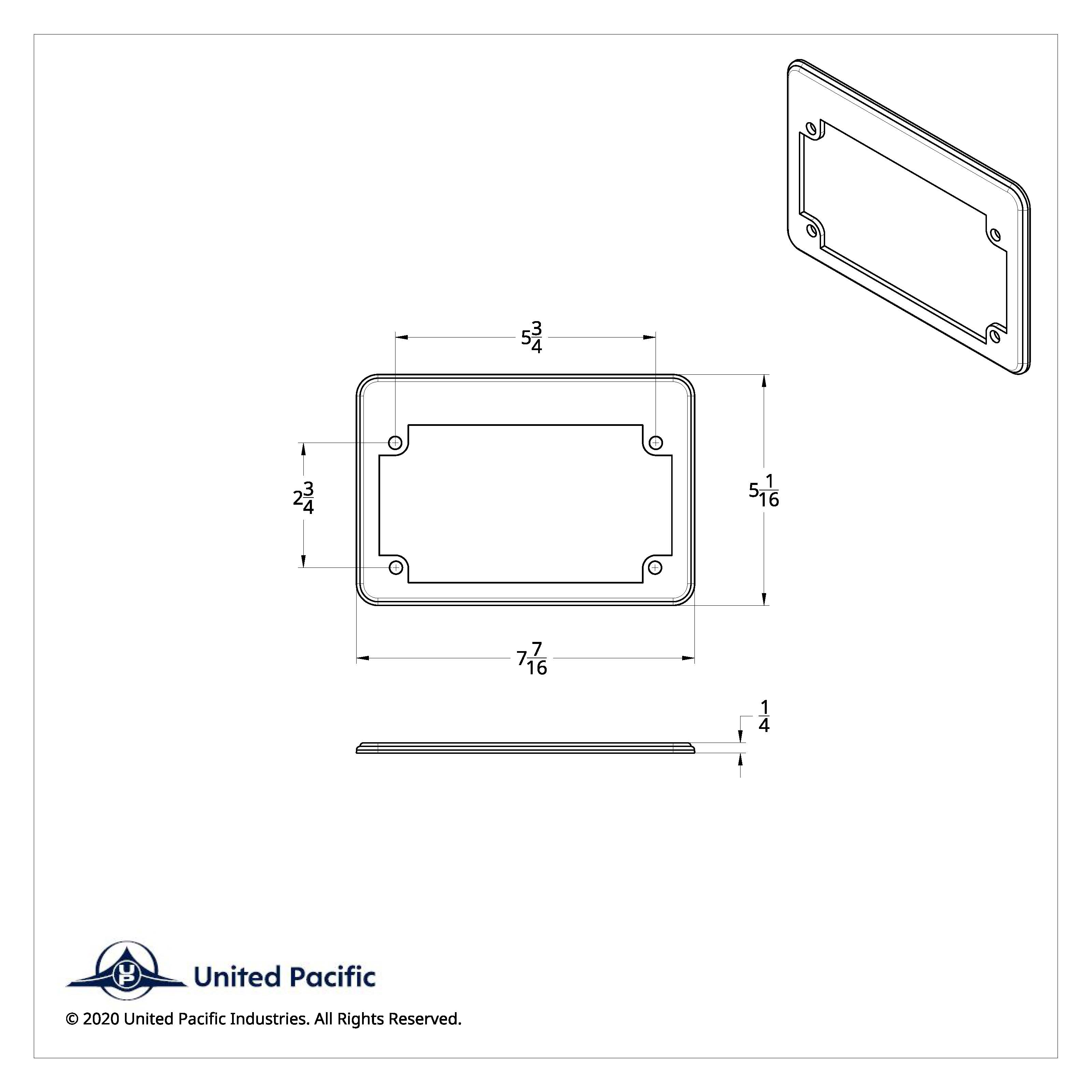 "U.S. Army" Motorcycle License Plate Frame