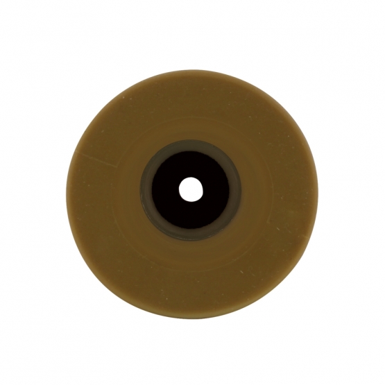 Natural Color Motorcycle Rubber Grip Set - 7/8" or 1" (22/25mm) (Bulk) (Pair)