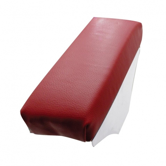 Universal Padded Vinyl Arm Rest - Burgundy