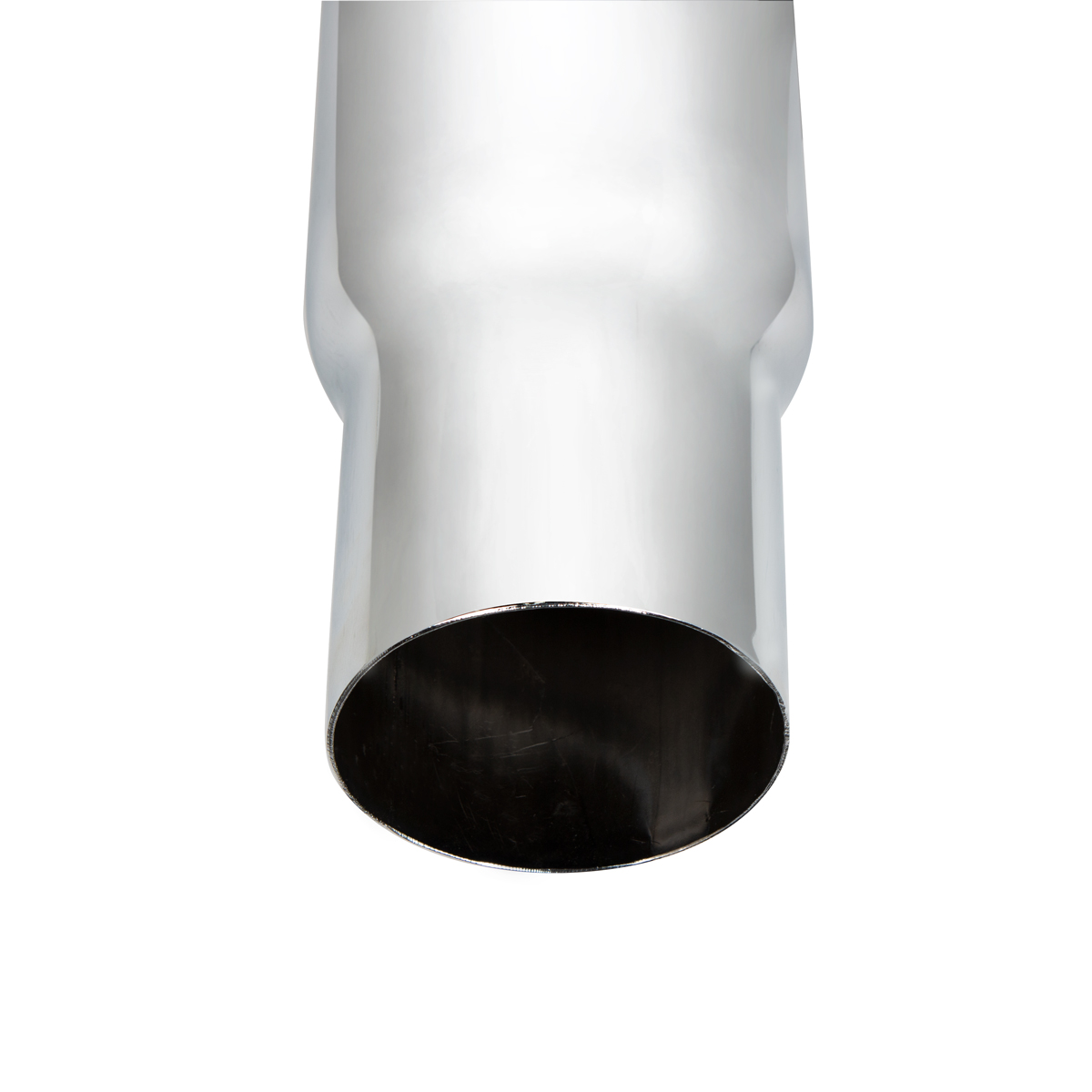 6" Bull Reduce To 5" OD Bottom Exhaust - 108" L