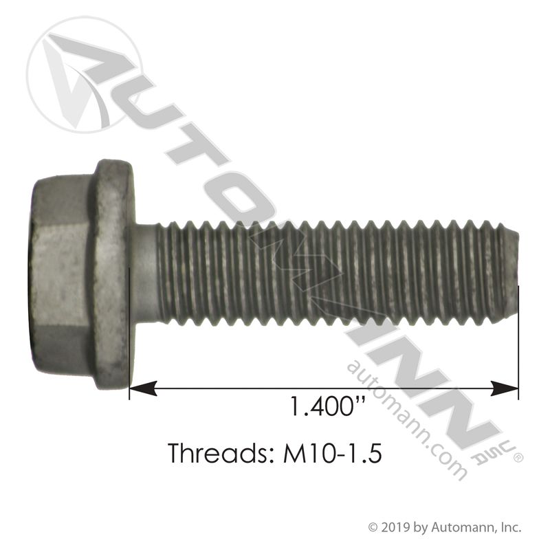 Flanged Metric Bolt