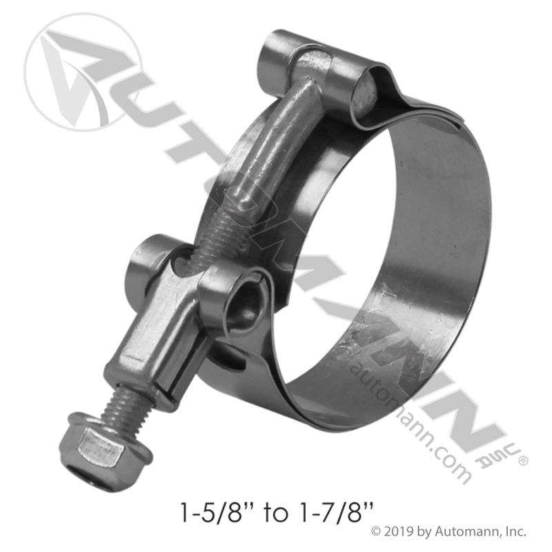 T-Bolt Clamp 1.63in to 1.88in