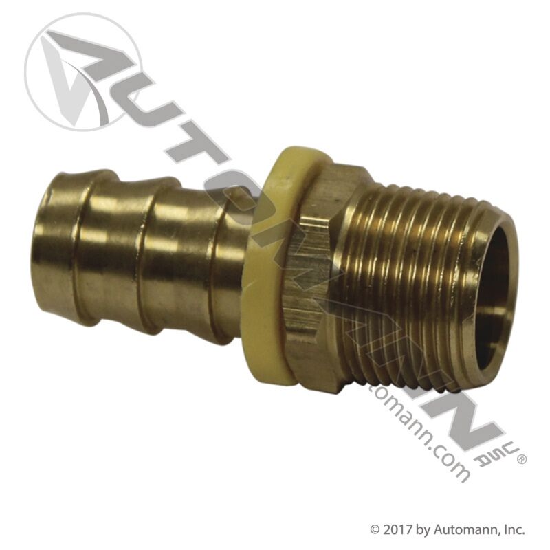 Push-On Fitting 3/4in Hose X 3/4in Pipe