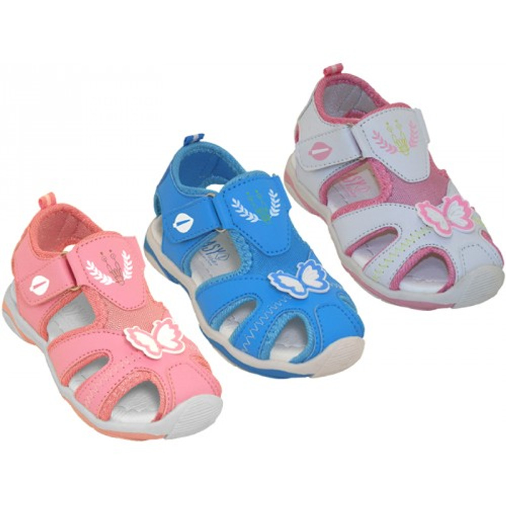 Girls Sandals Tfc 01176, Size : 11-1, 2-5, Color : Mix