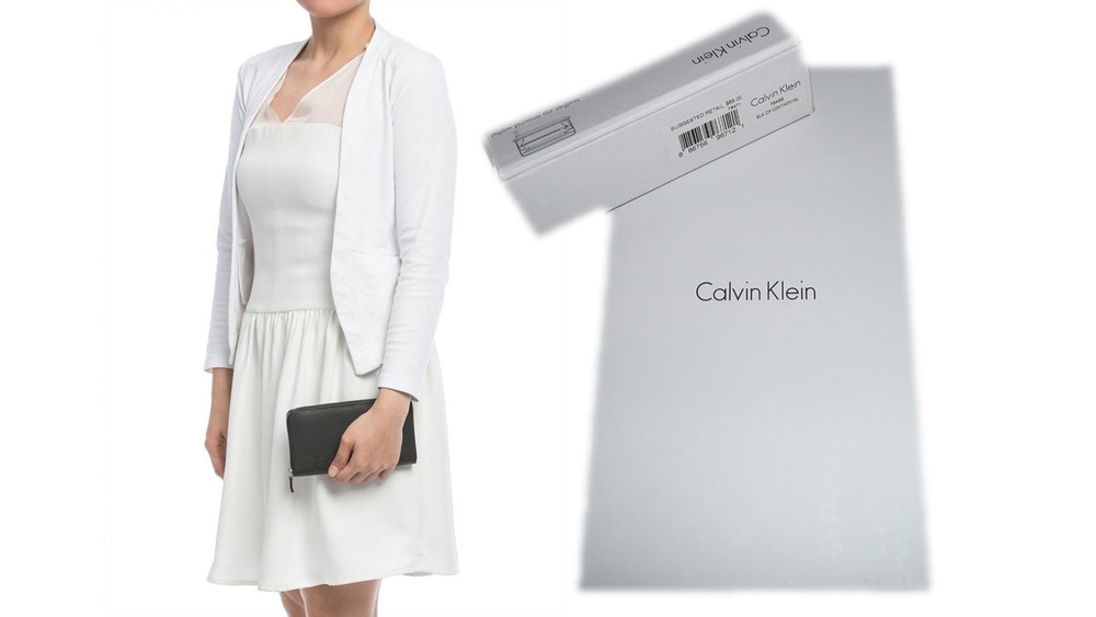 Mua Ví Cầm Tay Calvin Klein CK Key Item Saffiano Large Continental