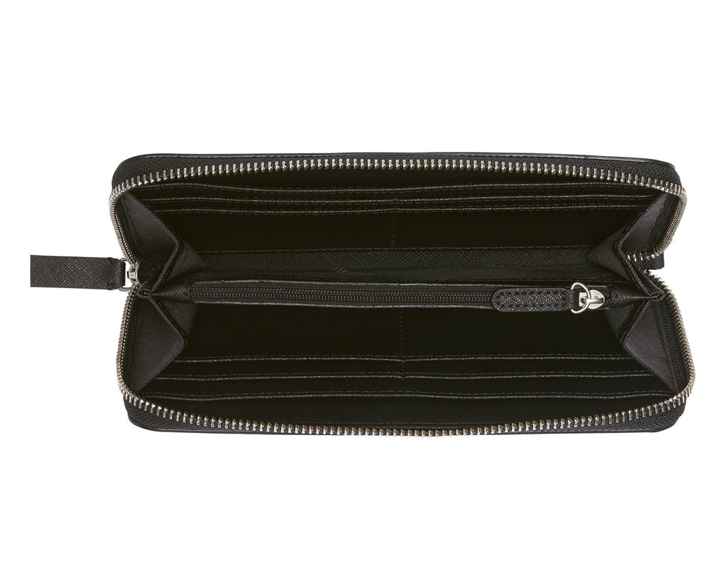 Women's Long Zip Leather Wallet | Calvin Klein
