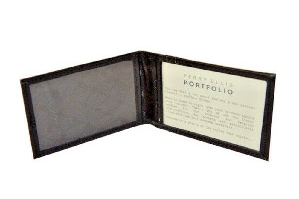 Perry Ellis Men's Portfolio Card Case ID Wallet