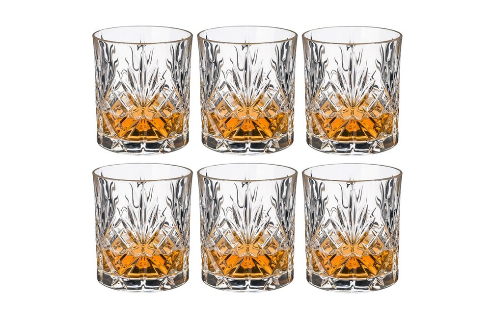 Crystal Double Old Fashioned Glass - Keys Collection