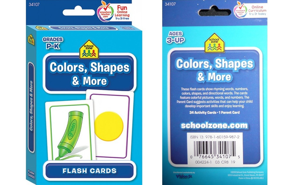 Alphabet Flash Cards – School Zone Publishing Company