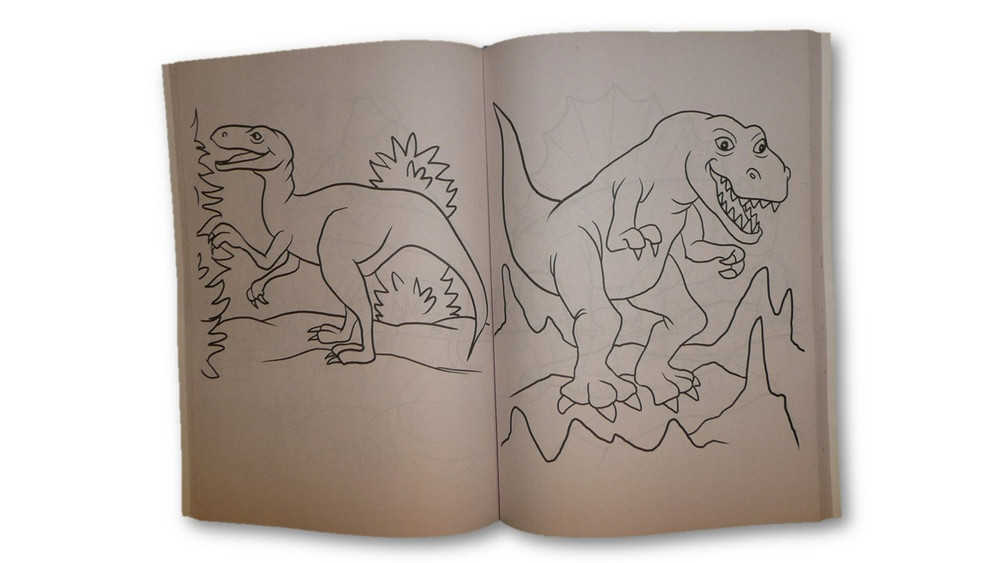 Jumbo Dinosaur Coloring Activity Books For Children