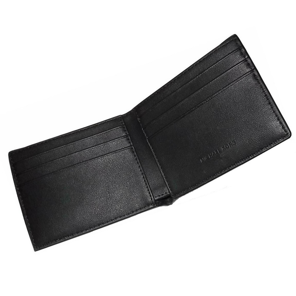 Michael Kors Men's Harrison Slim Billfold Wallet Leather - Black 