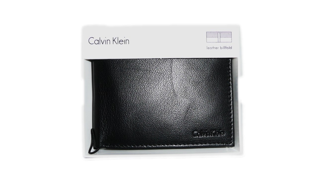 Calvin klein hot sale billfold wallet