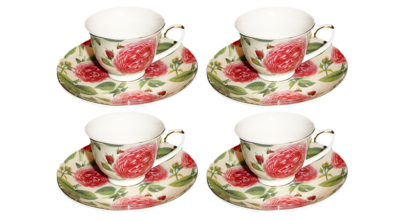 Grace's Tea Ware 4 -Piece Ceramic Measuring Cup Set