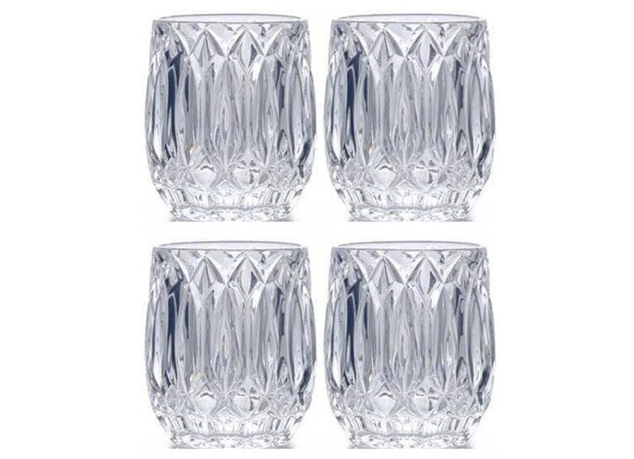 Craft Cocktail Set of 2 Double Old Fashioned Whiskey Glasses with Ice –  Mikasa