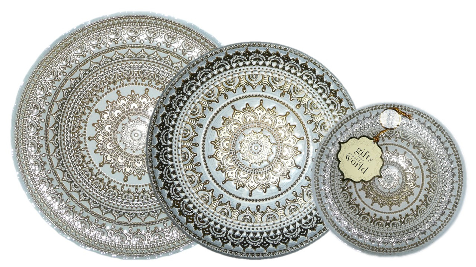 decorative glass plates