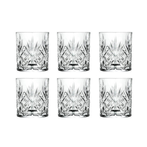 Fine Crystal Double OldFashioned Glasses Mikasa Delano