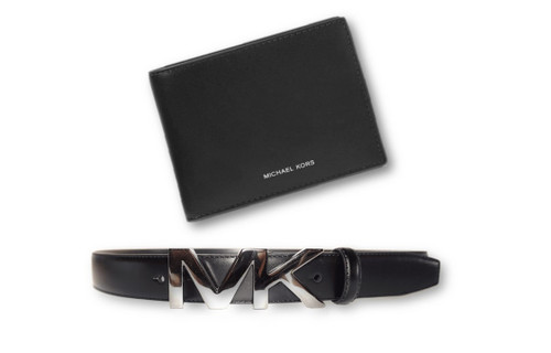 Leather wallet Michael Kors Black in Leather - 30531581
