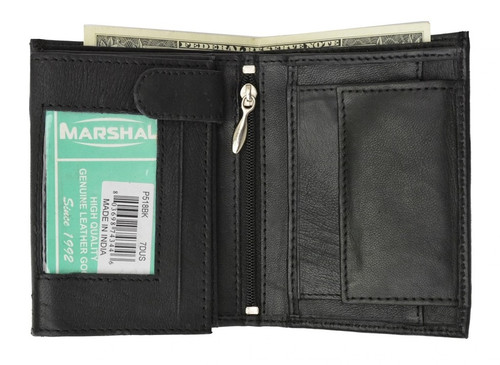 Marshal Genuine Leather Travel Money Pouch with Belt Loop #516
