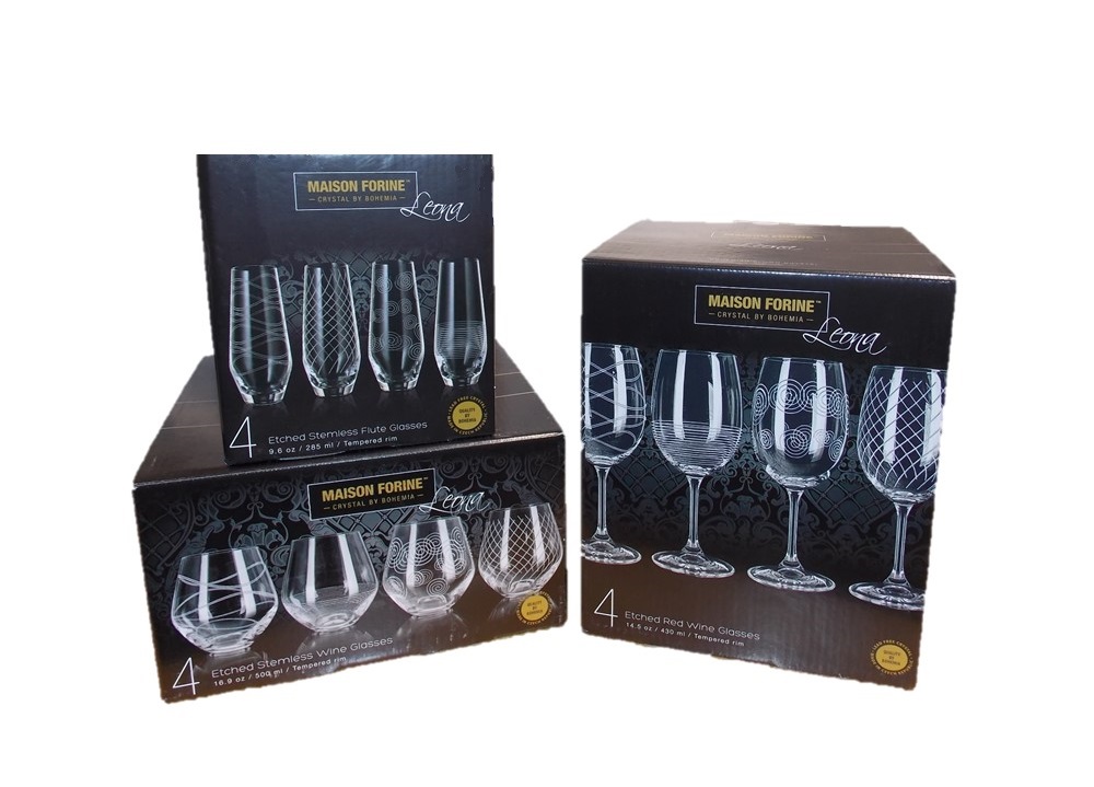 1451 Wine Glasses & Candle Gift Set – Carrie & Co.