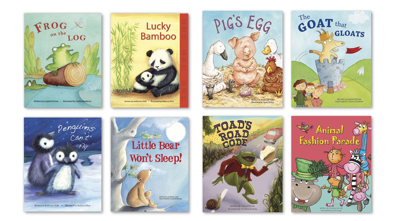 Animal Story Books For Preschoolers - Set of 8 Titles