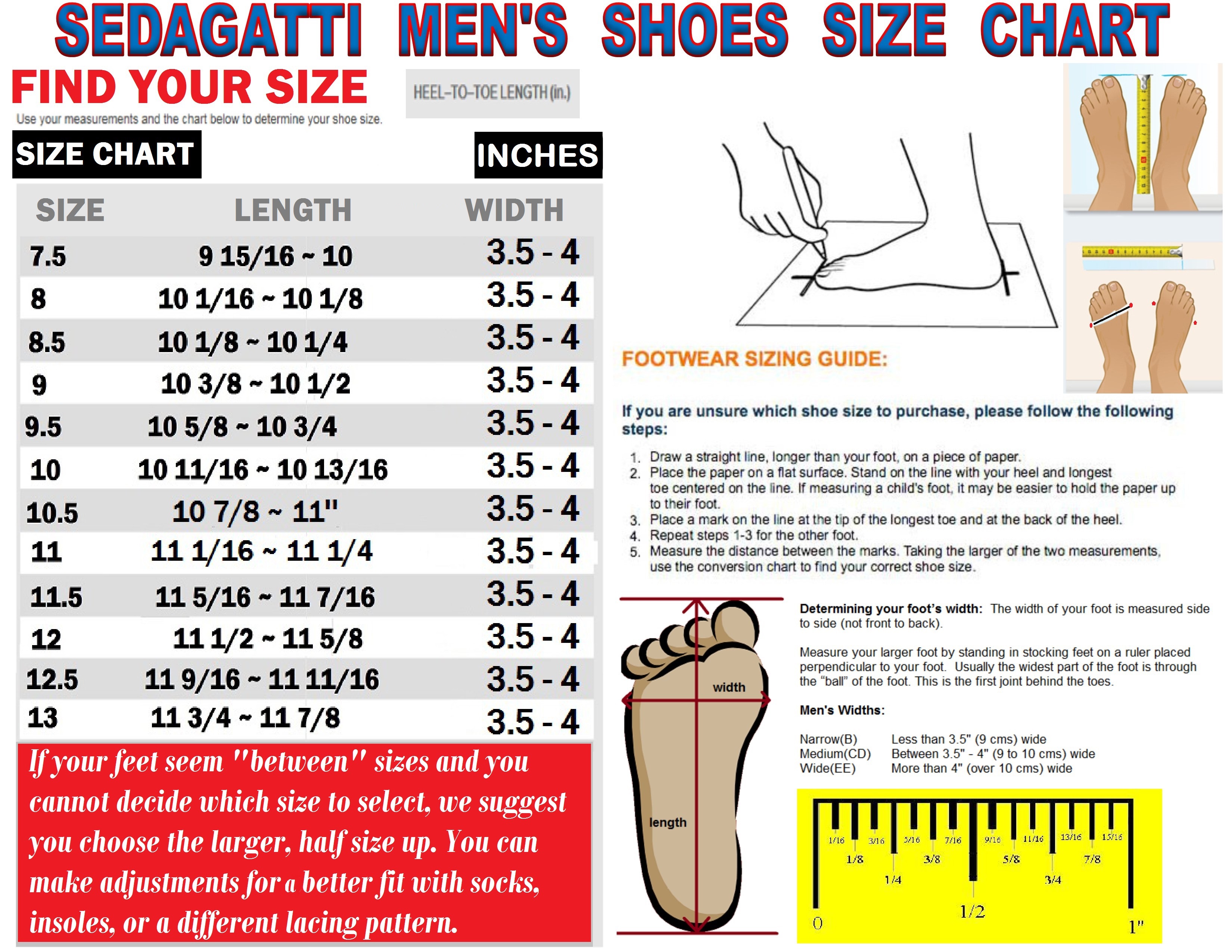 Size Charts & Fit Guides