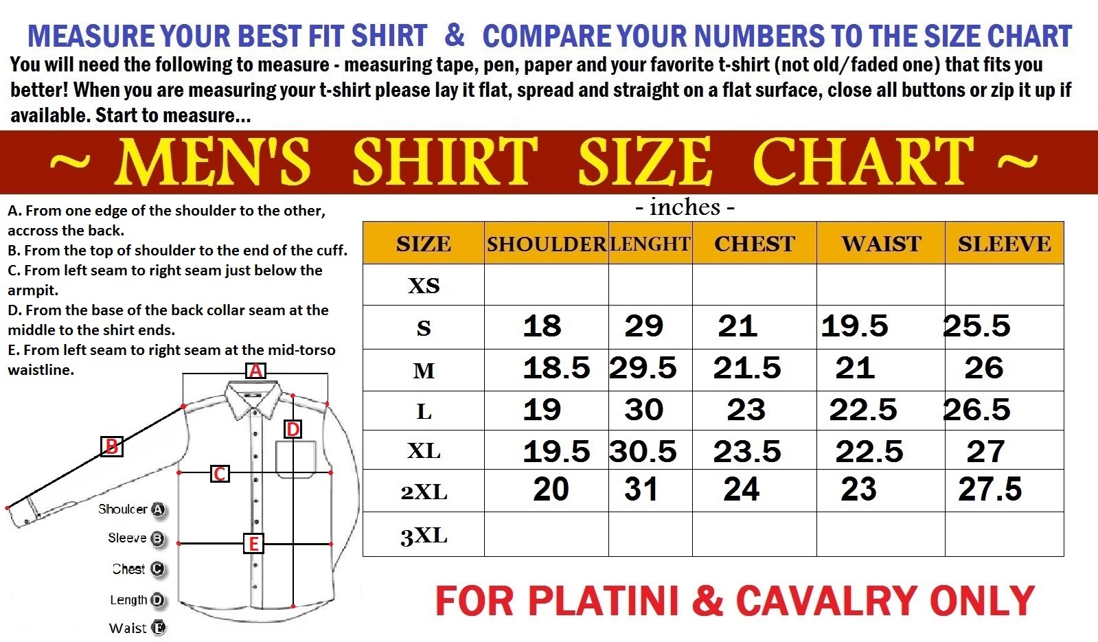 Men's Premium Black Dress Shirts | Cavalry