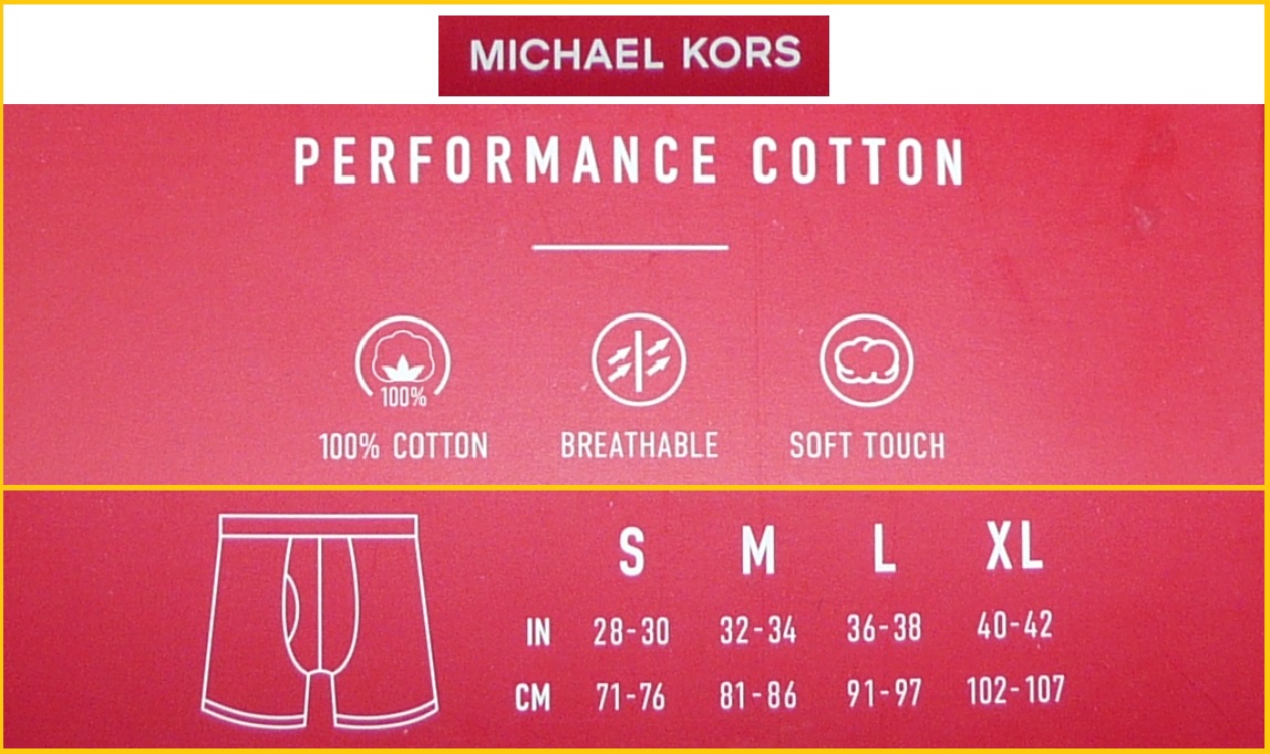 Michael Kors Size Chart Mens