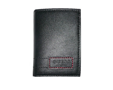 Guess Mesa Magnetic Fold Wallet - Black