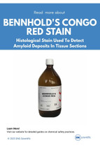 Bennhold's Congo Red Stain  Bennhold's Congo Red Stain