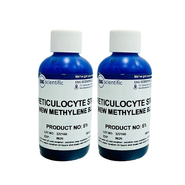 Reticulocyte Stain (New Methylene Blue) 2 x 100mL