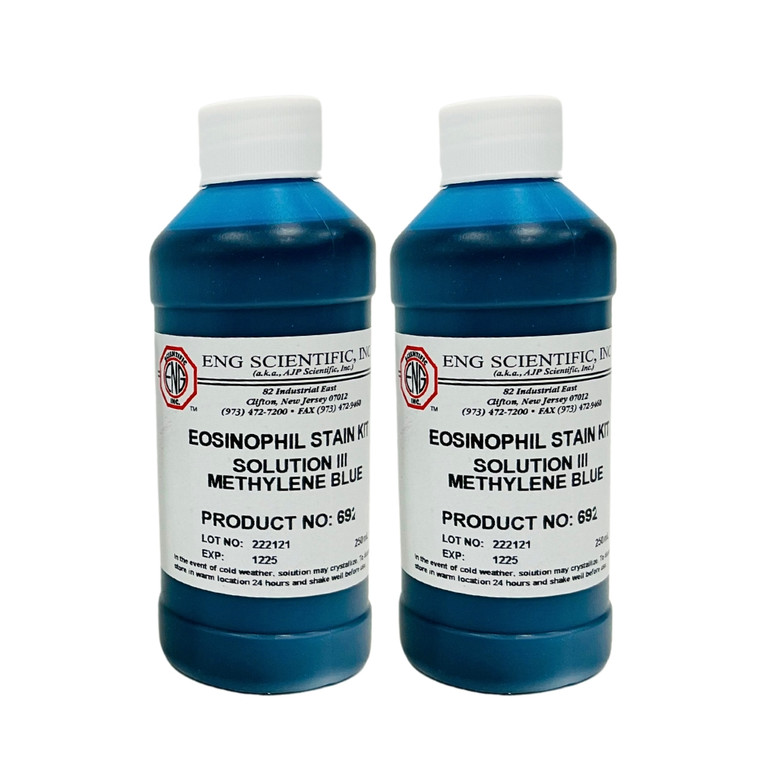 Eosinophil Stain - Solution III - Methylene Blue (250mL)