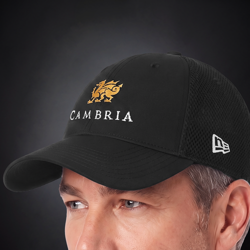 New Era Mesh Hat w/ Cambria Vertical Logo