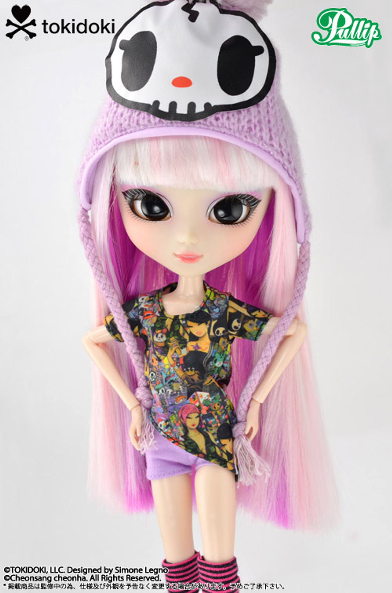 SIMONE LEGNO TOKIDOKI Tattoo Barbie Doll with Bracelet, Bastardino, Shoes &  Bag £634.81 - PicClick UK