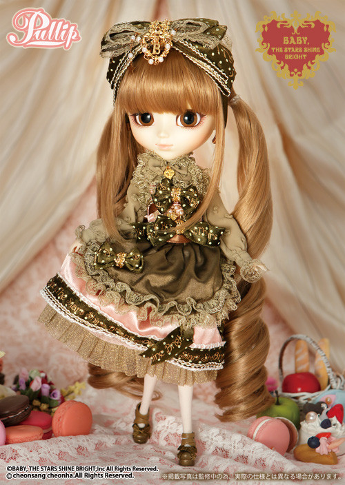 P-164 Pullip BABY x Misako Aoki x Favorite Ribbon; Chocolate Ver.
