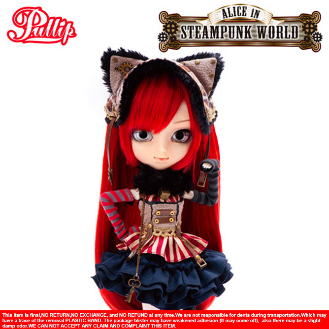 Pullip Cheshire Cat in STEAMPUNK WORLD (チェシャキャット イン スチームパンクワールド) P-183 約310mm ABS製 塗装済み 可動フィギュア 2zzhgl6 Amazon | Pullip Cheshire Cat in STEAMPUNK WORLD (チェシャ
