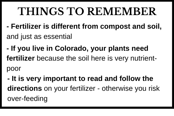 Understanding Garden Fertilizers