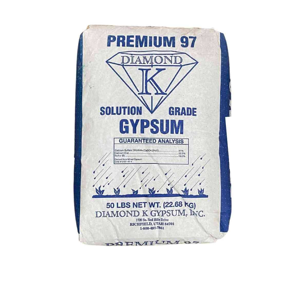Diamond K Soluble Gypsum 50lb 13309