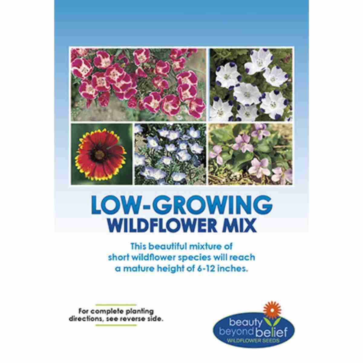 BBB Low Growing Wildflower Mix 4oz 13416