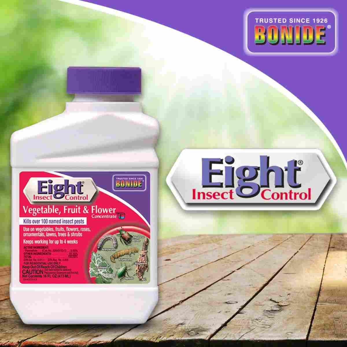 Bonide Eight Veg Fruit Fl Insect Control Conc 16oz 14394