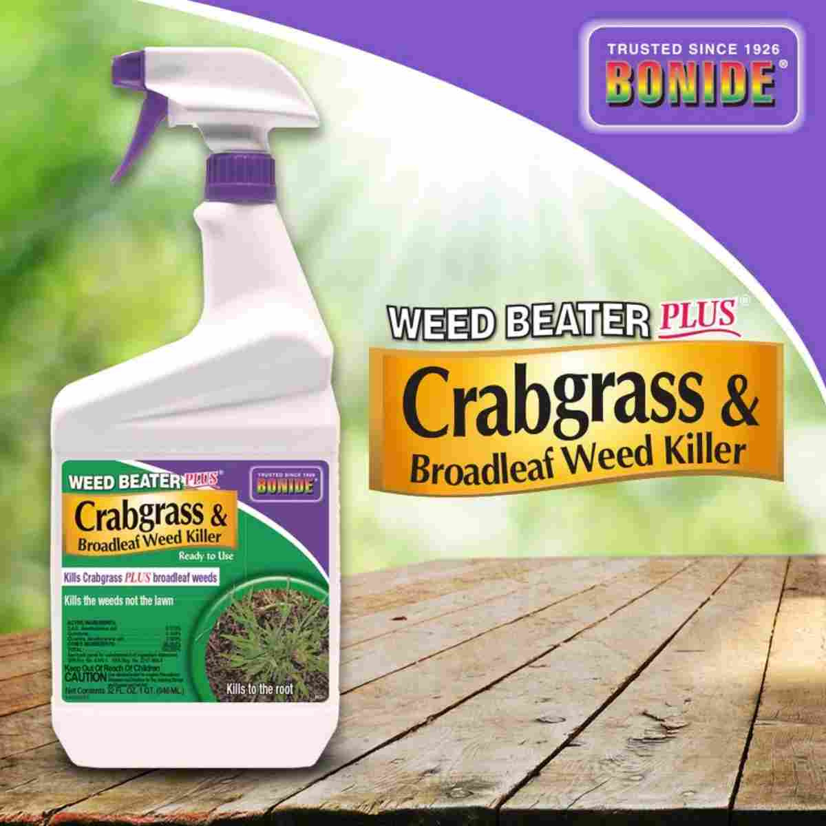 Bonide Weed Beater + Crab&Broad Killer RTU 1Qt 14460