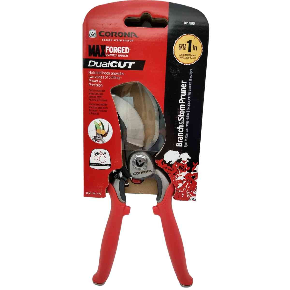 CoronaMaxForged Dualcut Bypass Pruner 1in Capacity 15064