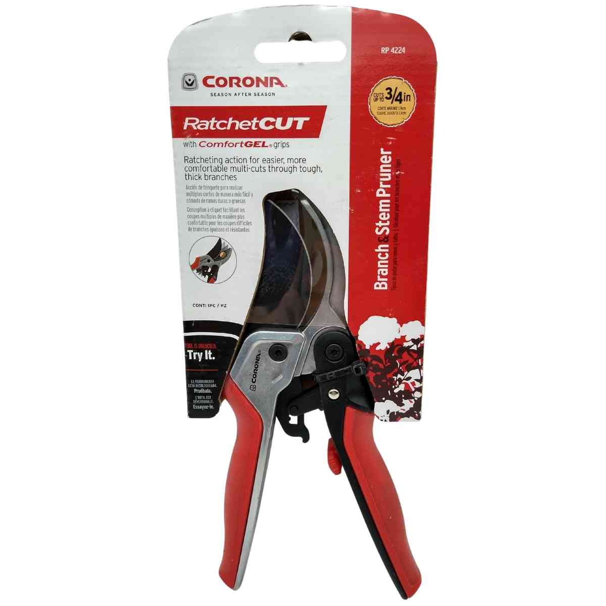 Corona Ratchetcut Branch & Stem Pruner 3/4in 15077