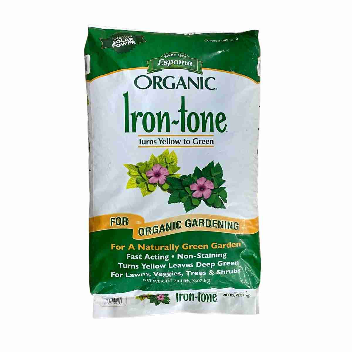 Espoma Organic Iron-Tone 20lb 15817