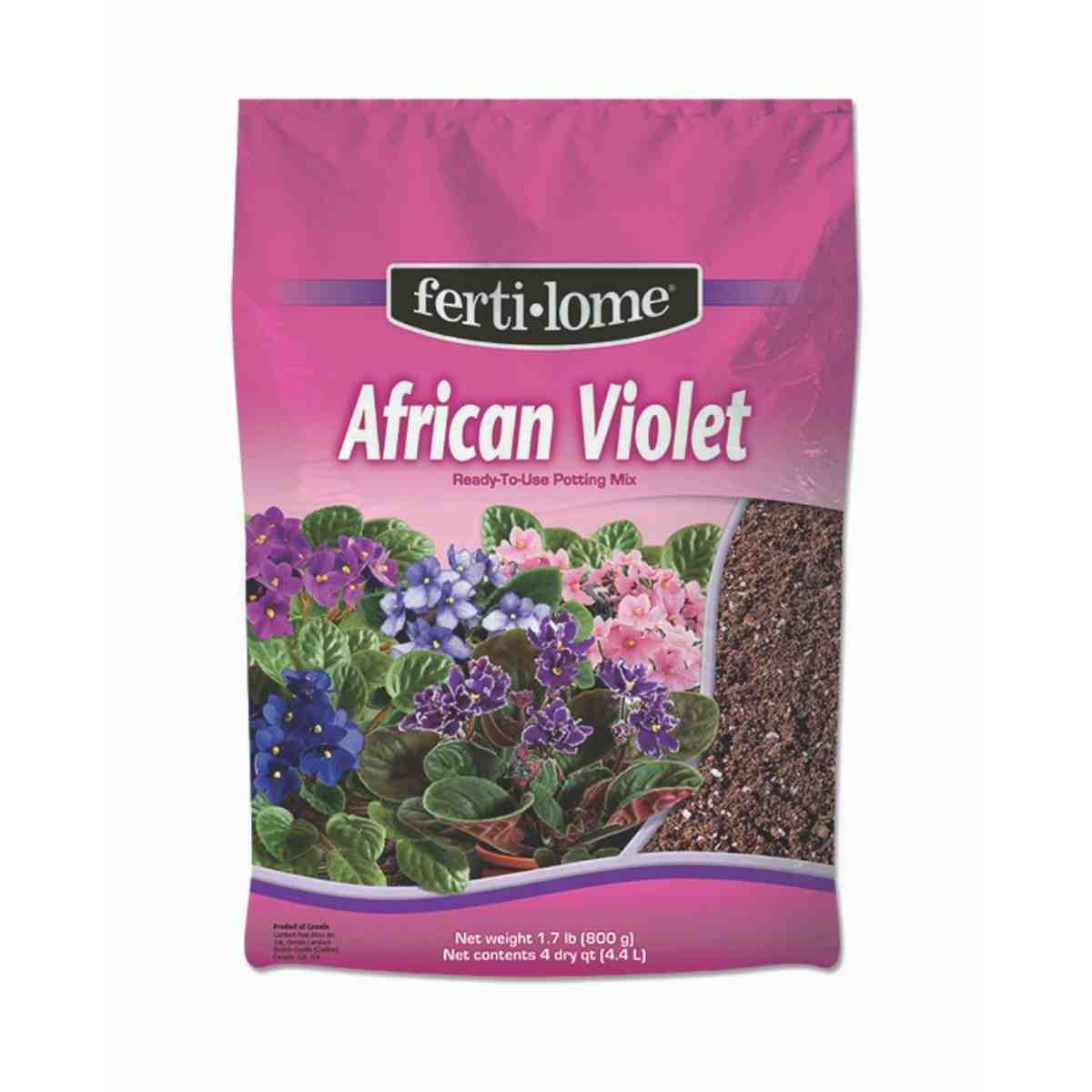 Fertilome African Violet Mix 4qt 16109