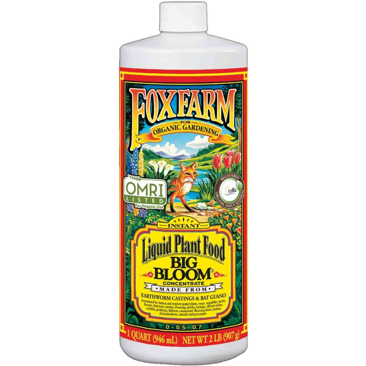 Foxfarm Big Bloom Liquid Fertilizer Conc 32oz 16297